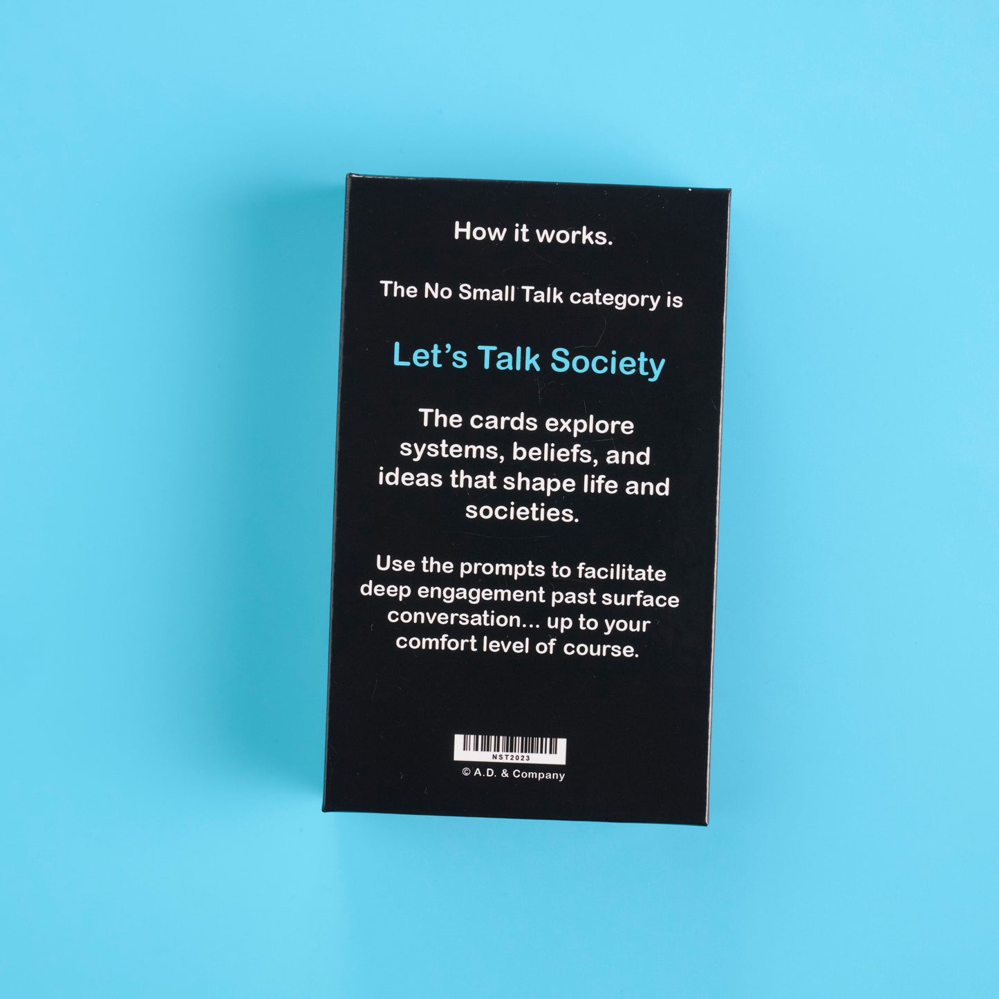 Let’s Talk Society